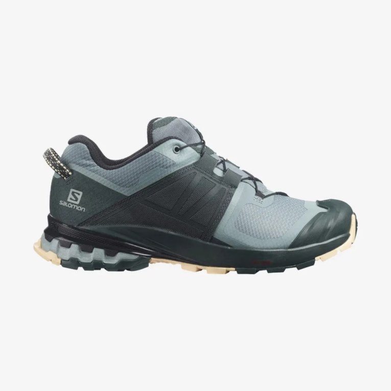 Sapatilhas Trail Running Salomon Xa Wild Feminino Pretas Cinzentas | PT O10549